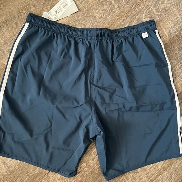 Adidas 3- Stripe Swim Trunks- Size‎ 2XL - Picture 2 of 5